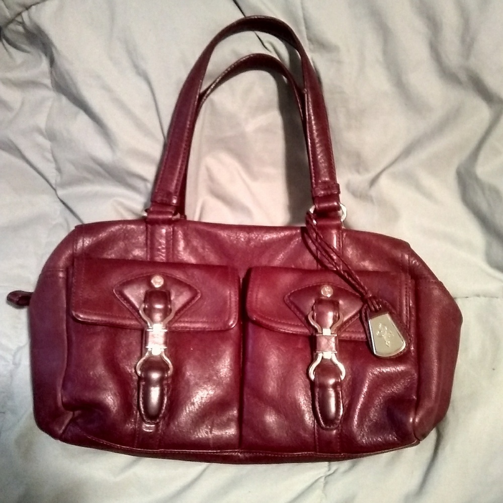 Cole Haan Maroon Handbag